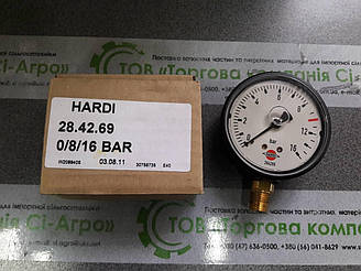 Манометр HARDI 284269