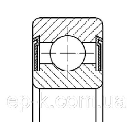 Підшипник 80017 (607 ZZ)