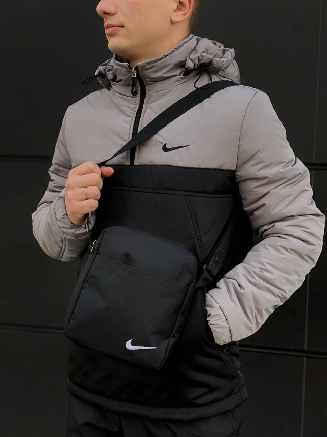 Вітровка Анорак Найк, Nike + Штани + подарунок Барсетка, фото 2