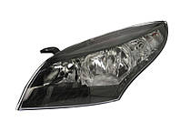 Ліва передня фара Renault Megane III 2008-2012 H7/H7,+коректор, черн.отражат., авт.регул. 551-1178LMLDEM2
