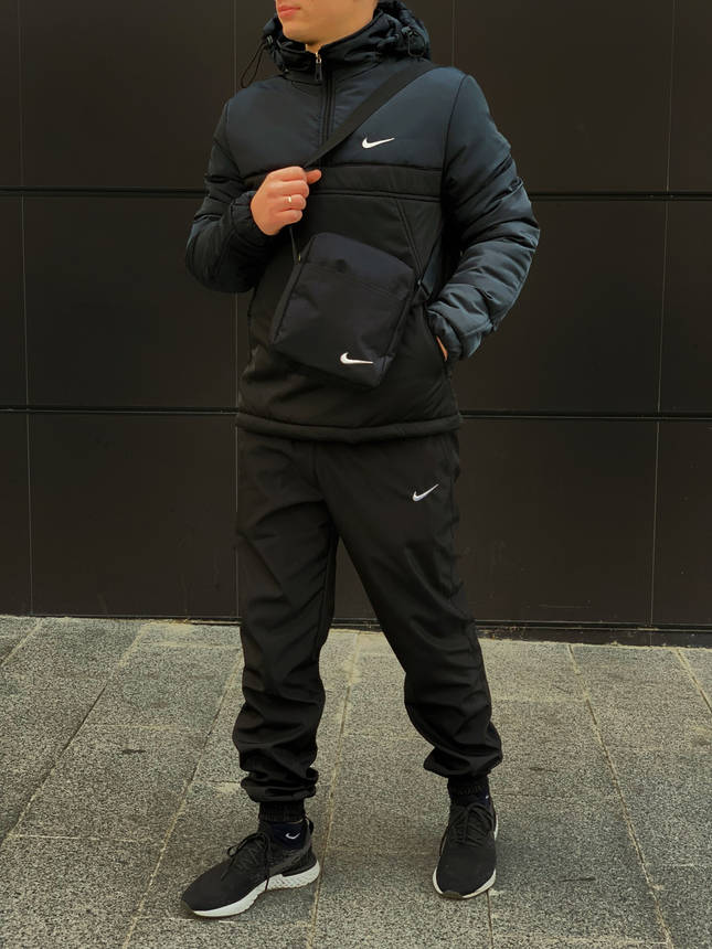 Штани Спортивні Nike сірі (Найк) чоловічі трикотажні, фото 2