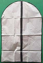 Чохол для зберігання одягу з плащової тканини сірого кольору, розмір 60*90 см