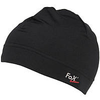 Шапка спортивна Softshell "RUN" Fox Outdoor Німеччина чорного кольору