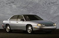 Стекло ветровое (лобовое) Chevrolet Lumina (Седан) (1995-2001), BENSON, Ветровое зелен. полоса голуб. VIN