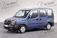 Стекло ветровое (лобовое) Fiat Doblo (223) (Минивен) (2000-2013), BENSON, Ветровое зелен.-ТТЗ полоса голуб.