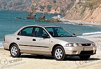 Стекло ветровое (лобовое) Mazda 323 Neo (3дв./4дв.) (Хетчбек, Седан) (1994-1998), TSG, Ветровое зелен. полоса