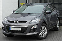 Скло вітрове (лобове) Mazda CX-7 (Ведик) (2006-2012), LEMSON, Вітрове зелененя. смуга сіра VIN