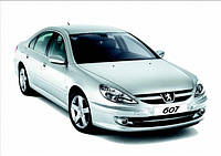 Стекло ветровое (лобовое) Peugeot 607 (Седан) (2000-2010), SFG, Ветровое зелен., с меткой для датчиков VIN