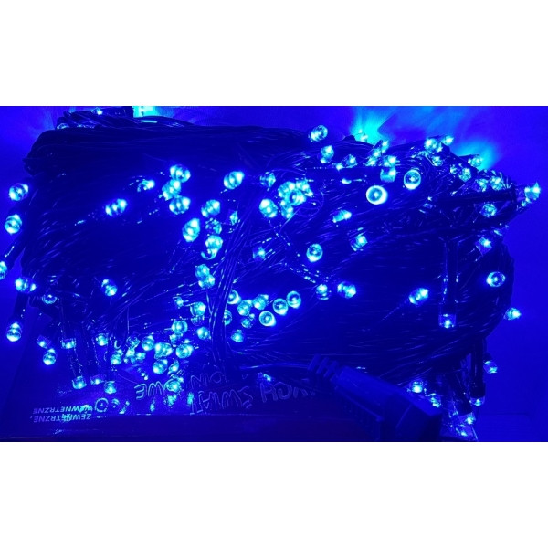 Гірлянда на 500 LED синя, фото 1