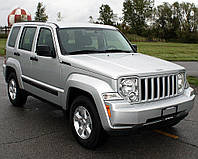 Стекло ветровое (лобовое) Jeep Cherokee/Liberty KK (Внедорожник) (2008-2012), BENSON, Ветровое зелен. полоса