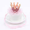 Корона на пов'язці для волосся дитяча корона рожева, фото 2