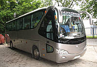 Стекло ветровое (лобовое) Yutong 6129 (Автобус) (2006-) 50 местный, BENSON, Ветровое зелен.