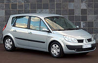 Стекло ветровое (лобовое) Renault Scenic II (Минивен) (2003-2009), LEMSON, Ветровое зелен. полоса голуб. VIN