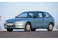 Стекло ветровое (лобовое) Mitsubishi Colt (Хетчбек) (1996-2003), LEMSON, Ветровое зелен. полоса голуб.