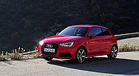 Стекло ветровое (лобовое) Audi A1 (Хетчбек) (2010-2018), LEMSON, Ветровое зелен. полоса серая VIN