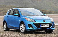 Стекло ветровое (лобовое) Mazda 3 (Хетчбек, Седан) (2009-2013), BENSON, Ветровое зелен. VIN, крепл. зеркала