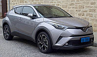 Стекло ветровое (лобовое) Toyota C-HR (Внедорожник) (2016-), BENSON, Ветровое зелен. полоса голуб. VIN, крепл.