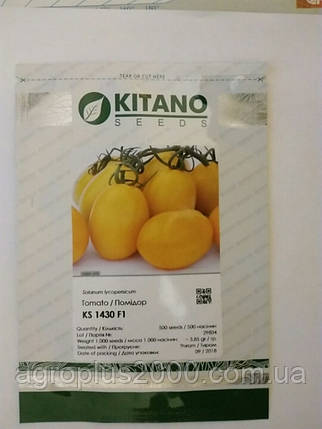Насіння Томат індетермінантне KS 1430 F1, 500 насіння Kitano Seeds, фото 1