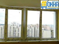 Скління лоджії вікнами Windom (Україна)