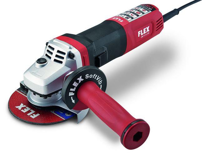 FLEX LBE 17-11 125 Кутова шліфувальна машина з регульованою частотою обертання і гальмом, фото 1