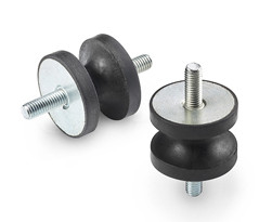 Демпфер параболлічний P330 40, 30, M8, фото 1