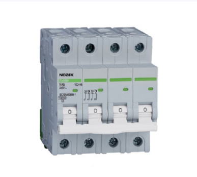 Автоматичний вимикач Noark 10 кА, х-ка D, 2 А, 3P+N, Ex9BH 100511, фото 2