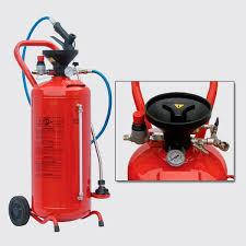 Піногенератор 50 л із пофарбованої сталі з внутрішньою епоксидною пластифікацією.