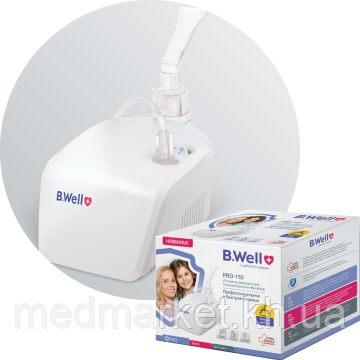 Компресорний інгалятор B.Well PRO-110 Basic