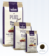 Корм Bosch (Бош) HPC Plus Strauß Kartoffel для дорослих собак усіх порід з м'ясом страуса і картоплею, 2,5 кг