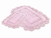 Набір килимків Irya - Anita pembe рожевий 60*90+40*60