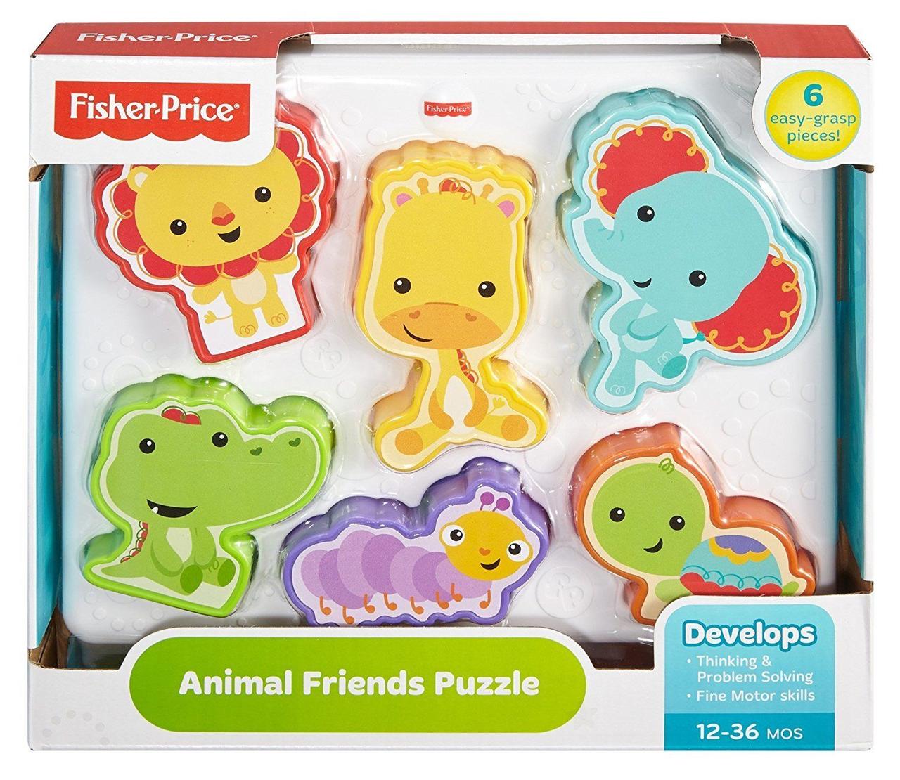 Дитячі розвиваючі іграшки Fisher Price Animal Friends Puzzle