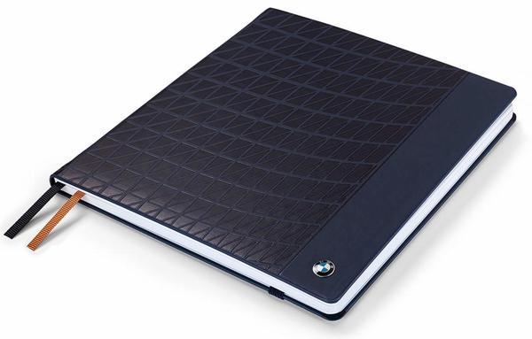 Оригінальний великий блокнот BMW Notebook, Large, Dark Blue (80242454637)