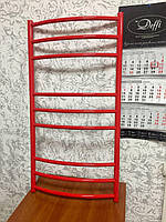 Электрический полотенцесушитель DEFFI КЛАССИК ЭЛИТ 50см шириной и 90 см высотой красный