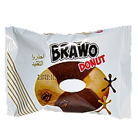 Кекс Brawo Donut мраморный с какао начинкой 50г (уп/24шт)