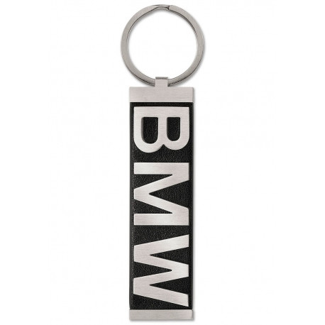 Брелок BMW Key Ring Pendant, Wordmark, Black, (80272411126)