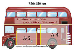 Стенд для кабінету англійської мови