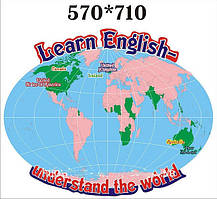 Стенд для кабінету англійської мови