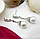 Сережки срібні Вісячі зі стерлінгового срібла 925 проби (код 0086), фото 4