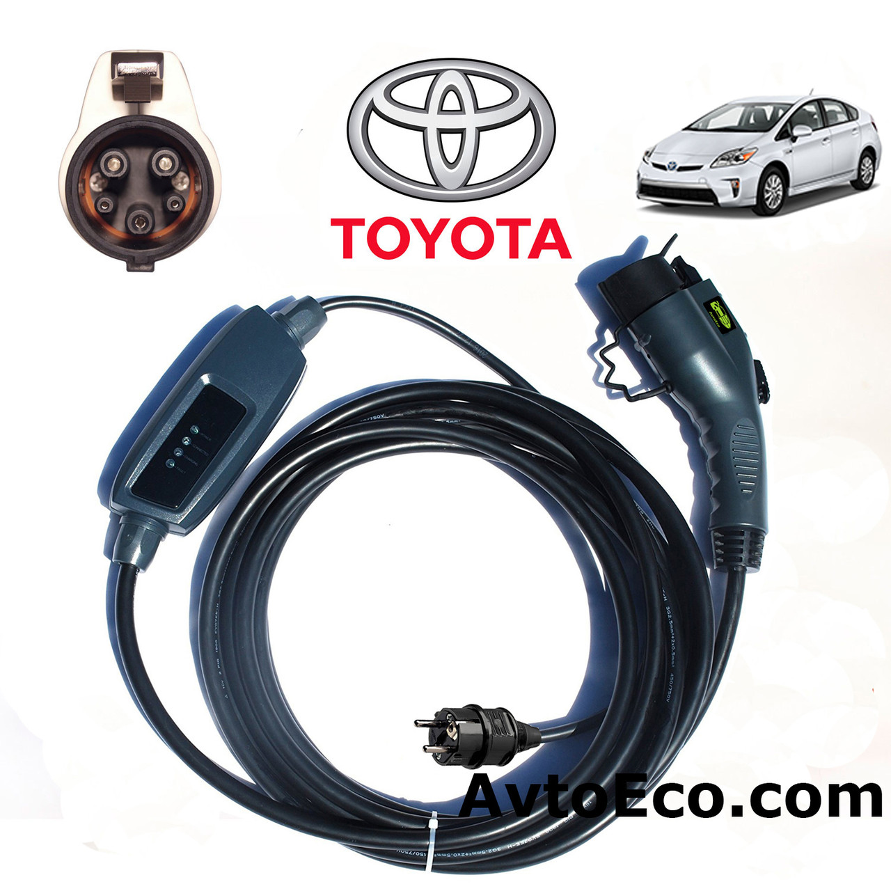 Зарядний пристрій для електромобіля Toyota Prius Plug-in Hybrid Duosida J1772-16A - фото 1 - id-p652898902