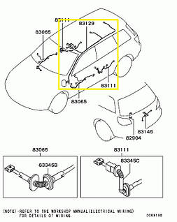 Провідка Mitsubishi Outlander CU, 2.0 Turbo, 2006 р.в. MN124078