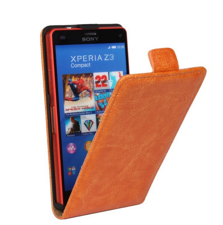 Чохол фліп САА HTC 8 S K26 жовтогарячий