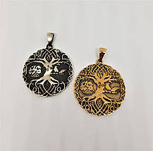 Кулон Іггдрасиль, Дерево життя, кінь Слейпнір, ворони Хугін і Мунін, фото 5