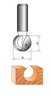 Фреза Глобус 1010 D10 d8 R5 Пазовая галтельная