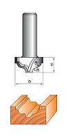 Фреза ГЛОБУС 2059 D19 d8 h12 R3 пазова фасонна