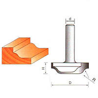 Фреза ГЛОБУС 2154 D28 d8 h8 R4 пазова фасонна