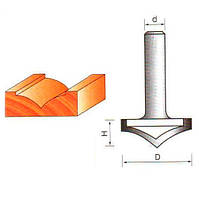 Фреза ГЛОБУС 2157 D28 d8 h11 пазова фасонна