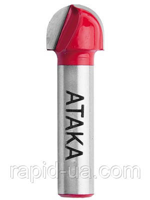 Фреза Атака d12 D12.7 мм L54 h9,5 (402127) пазовая галтельная