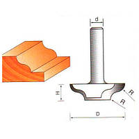 Фреза ГЛОБУС 2155 D258 d8 h8 R4 пазова фасонна