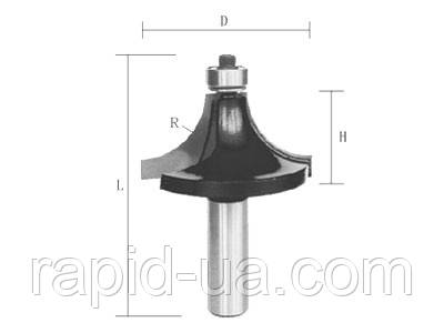 Фреза Атака D28,6 d12 L67 h15,9 (592268) кромочная калевочная 12х76 мм