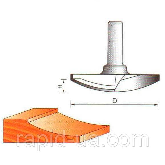 Фреза ГЛОБУС 2405 D50 d8 h11 фигирейная горизонтальна